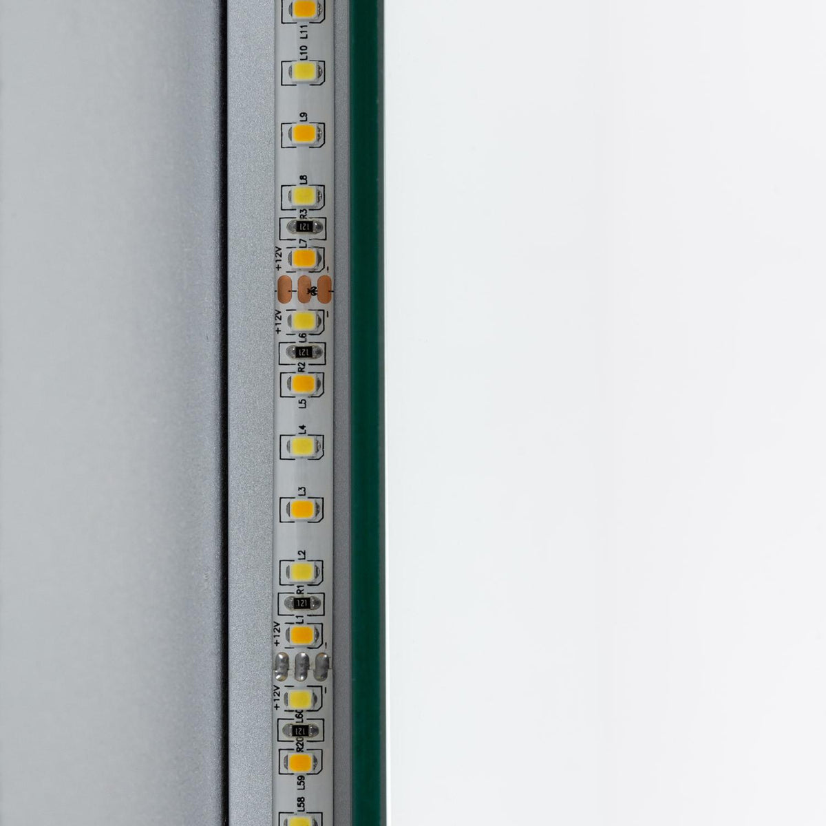 Espejo Baño con Luz LED y Antivaho 80x60 cm Grace