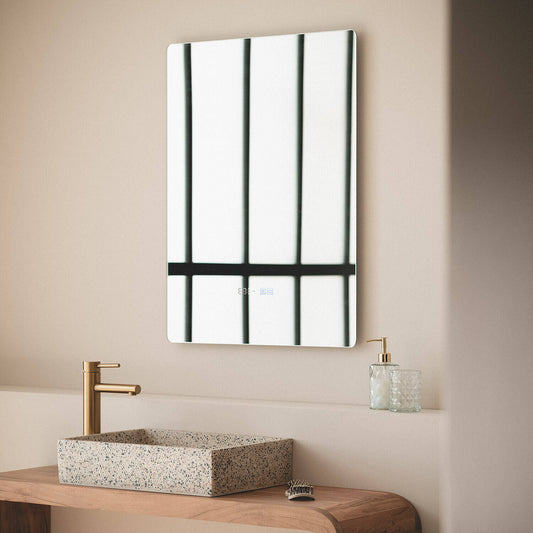Espejo Baño con Luz LED y Antivaho 80x60 cm Grace