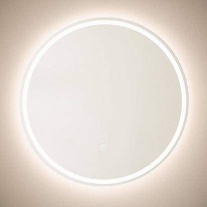 Espejo Baño con Luz LED y Antivaho Ø60 cm Jizan