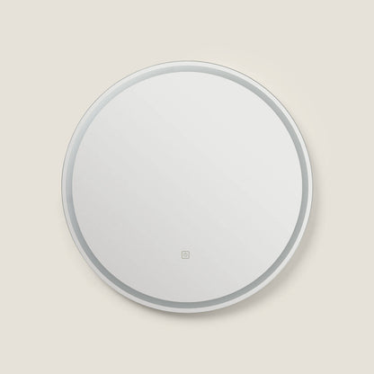 Espejo Baño con Luz LED y Antivaho Ø60 cm Jizan
