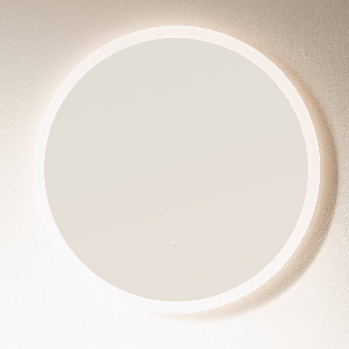 Espejo Baño con Luz LED y Antivaho Ø60 cm Minna