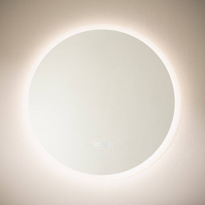 Espejo Baño con Luz LED y Antivaho Ø60 cm Palolem