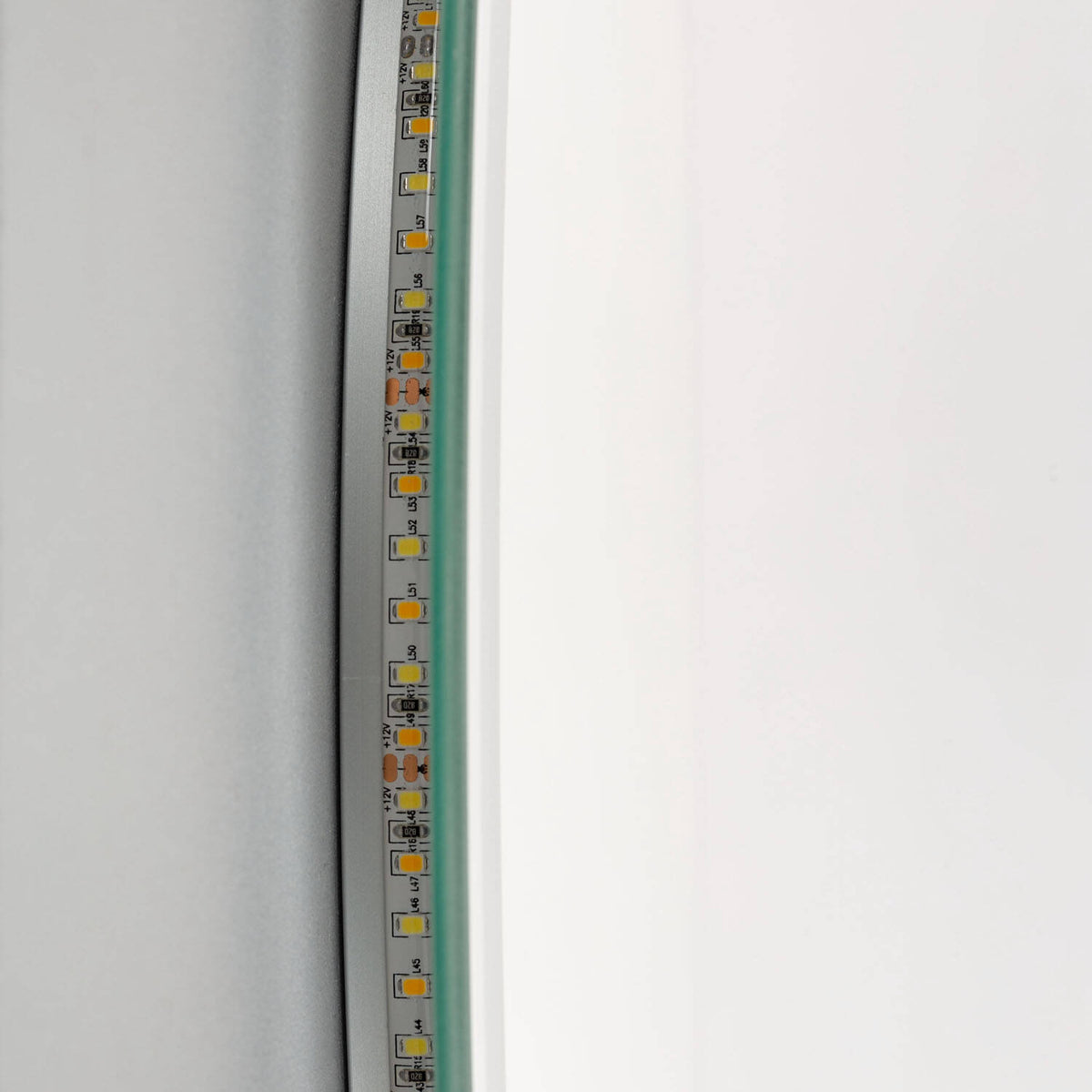 Espejo Baño con Luz LED y Antivaho Ø60 cm Palolem