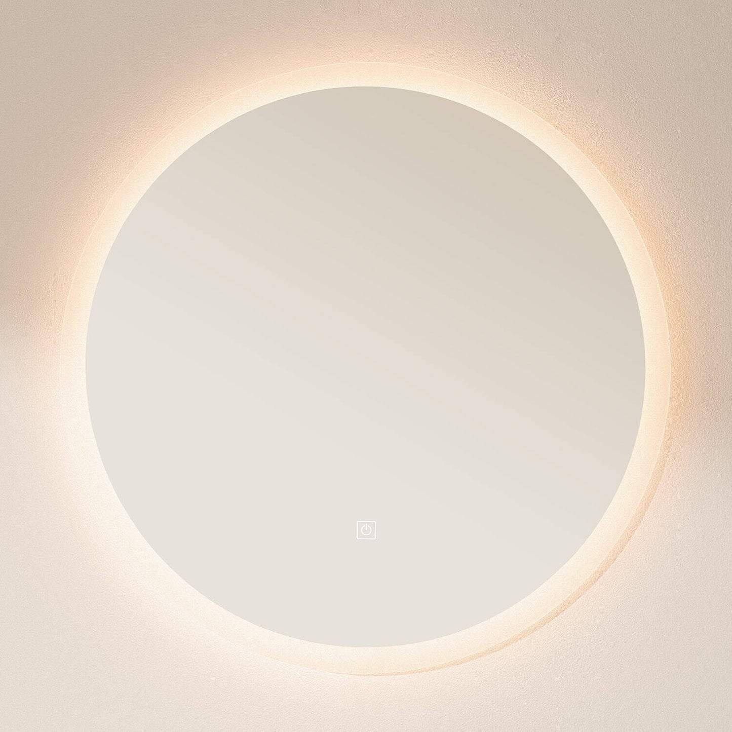 Espejo Baño con Luz LED y Antivaho Ø60 cm Shala