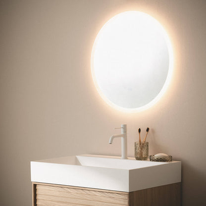 Espejo Baño con Luz LED y Antivaho Ø60 cm Shala
