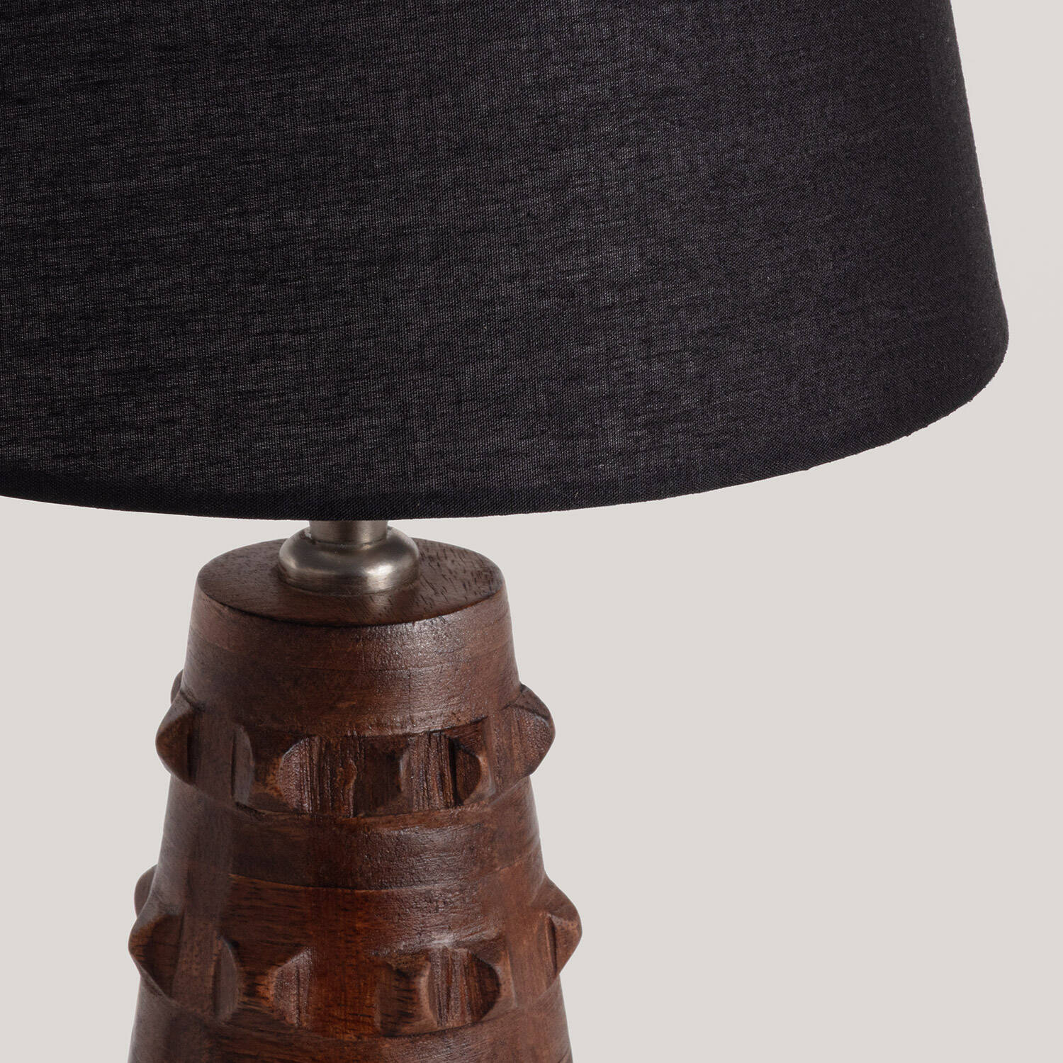 Lámpara de Mesa Madera Samesh ILUZZIA