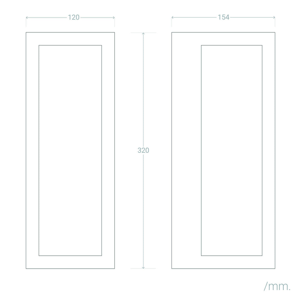 Aplique de Pared Exterior Acero Inoxidable Gakom