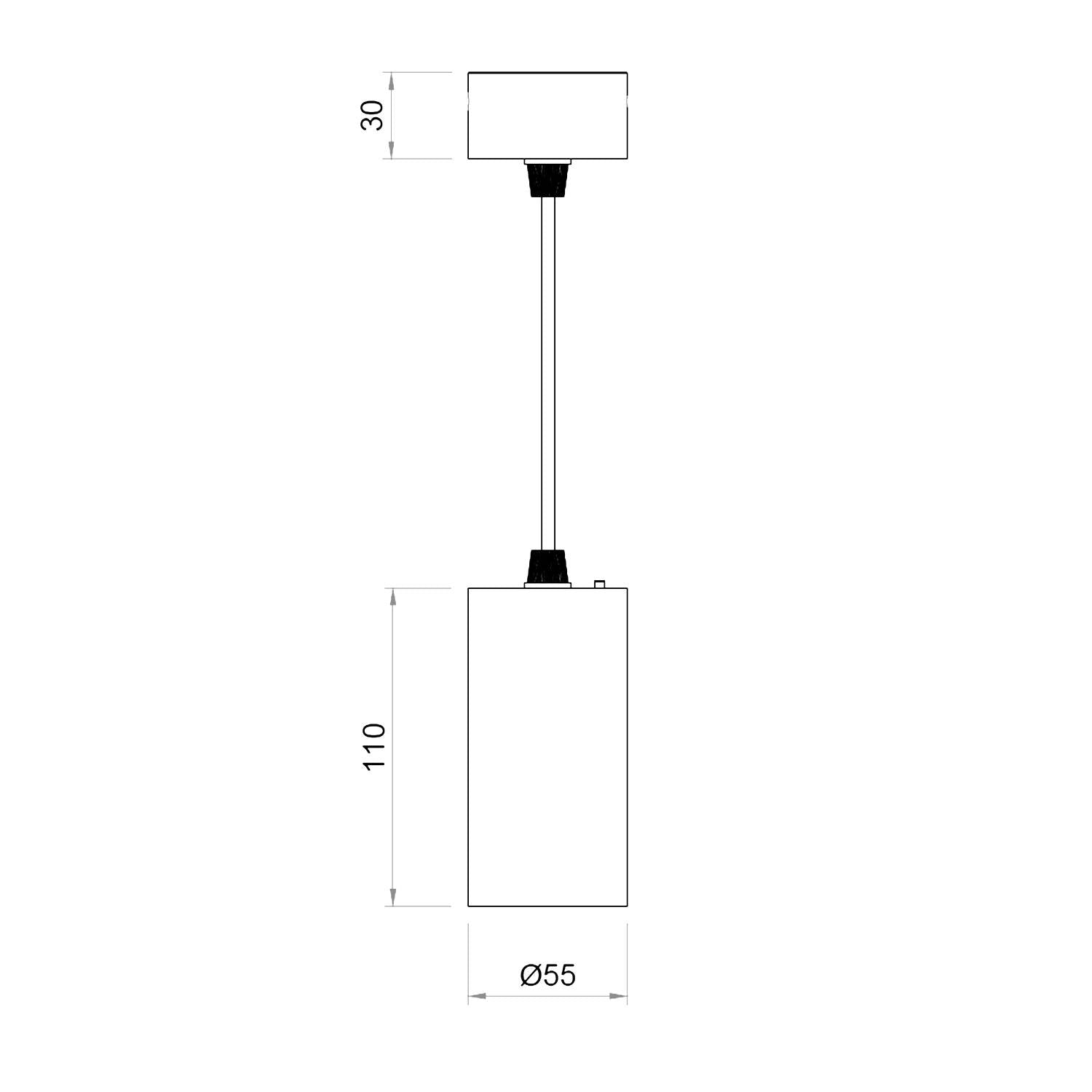 Lámpara Colgante LED 9W Aluminio Misoh