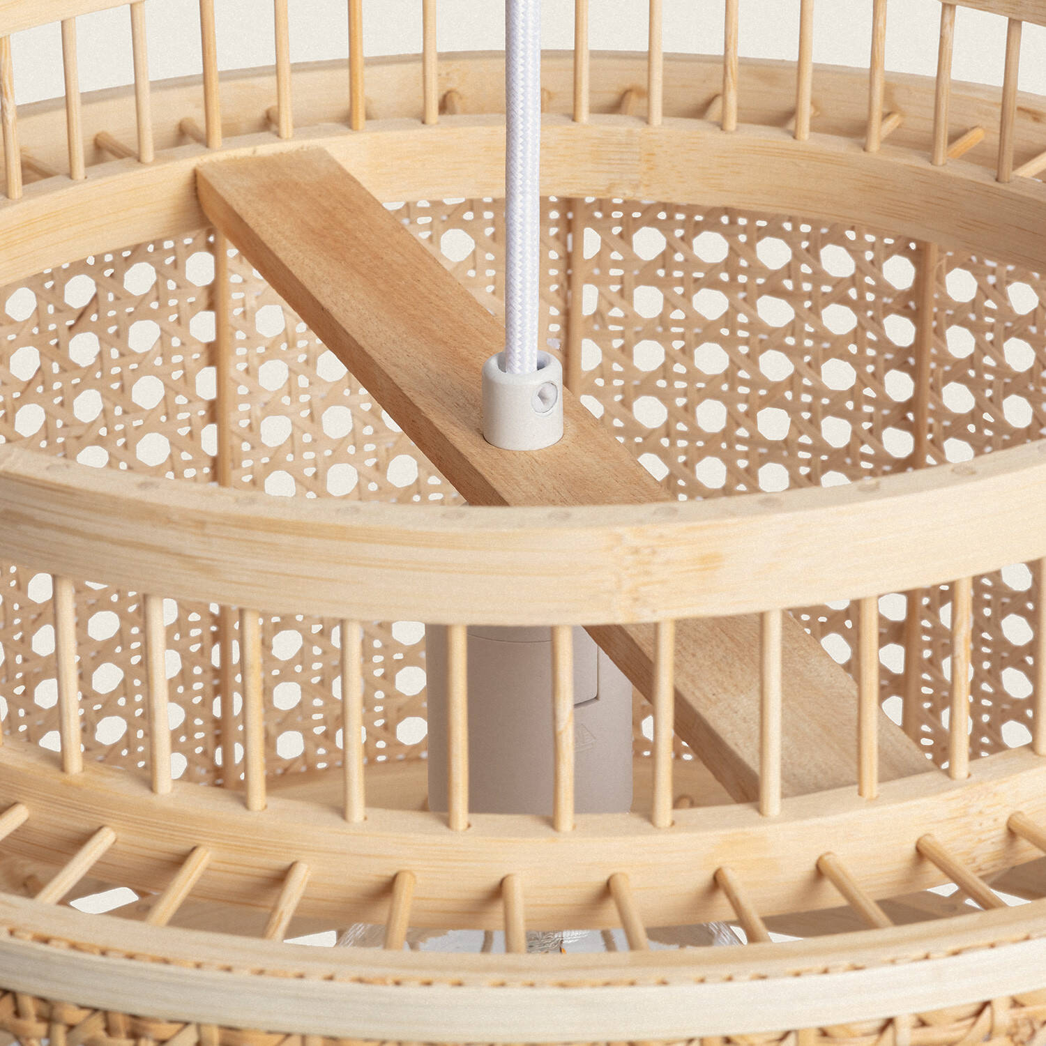 Lámpara Colgante Bambú Bangkal