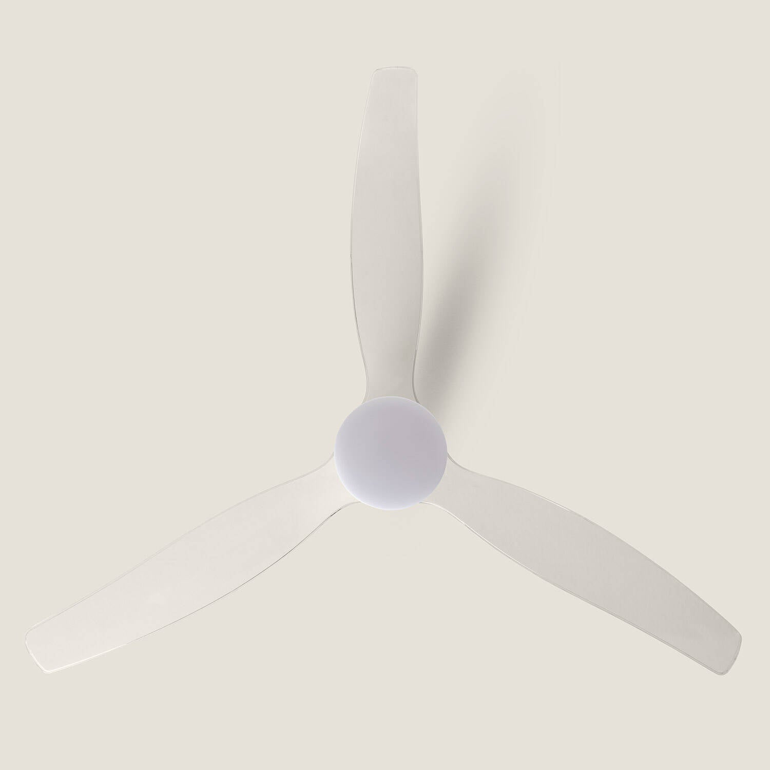 Ventilador de Techo Silencioso Angistri Blanco 132cm Motor DC