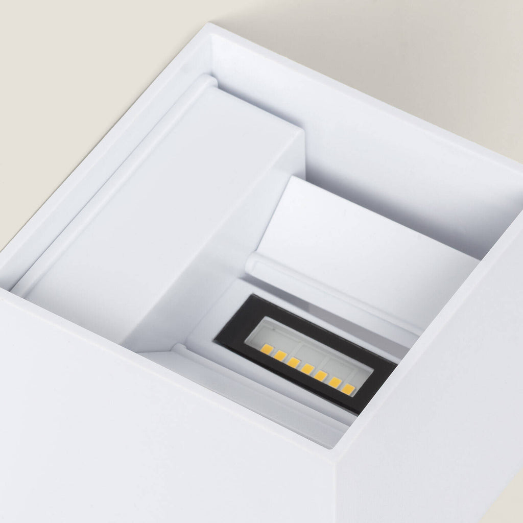 Aplique de Pared Exterior LED 6W Iluminación Doble Cara New Eros
