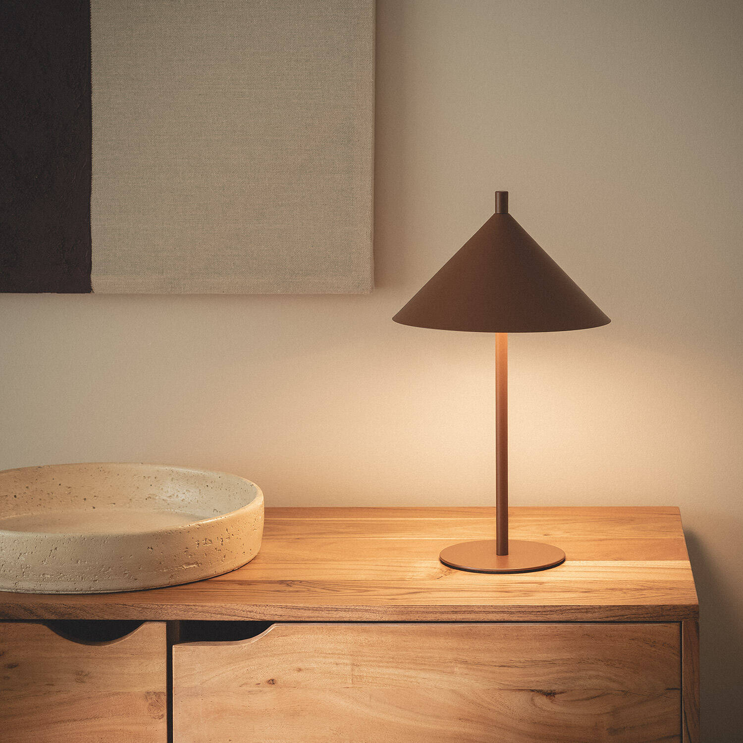 Lámpara de Mesa LED 3,6 W Metal Carmale