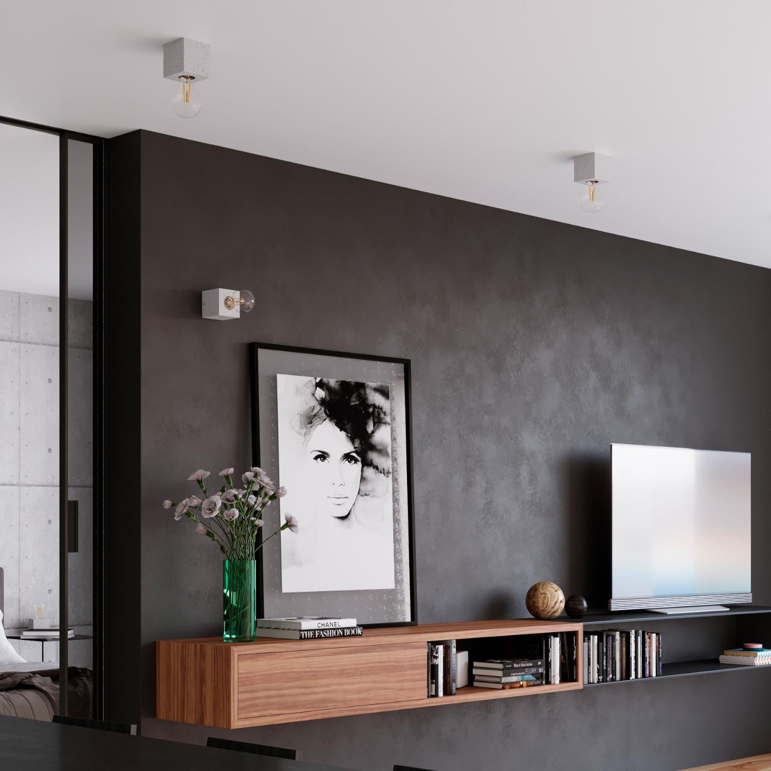 Aplique de Pared Ariz Hormigón SOLLUX