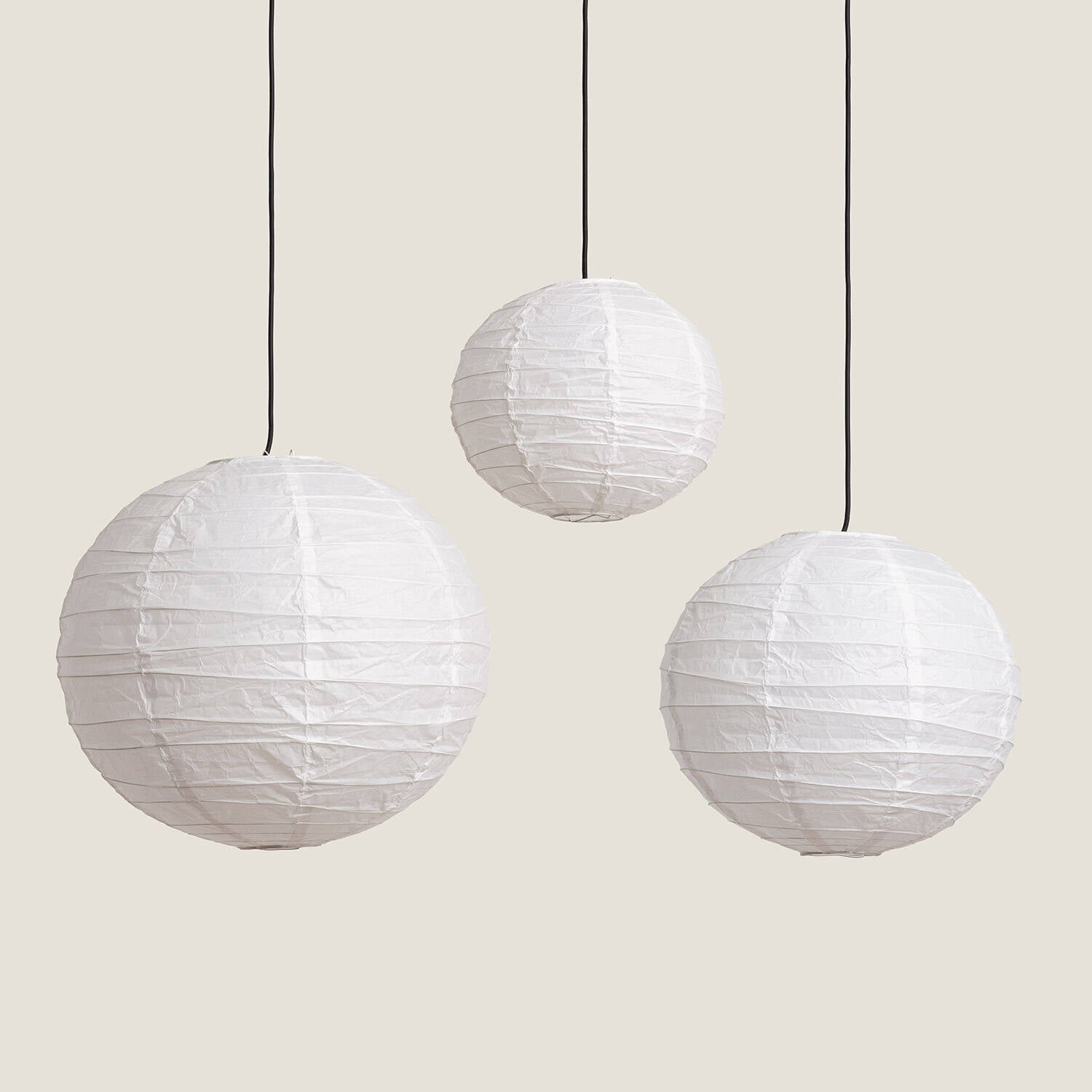 Lámpara Colgante Papel Teo