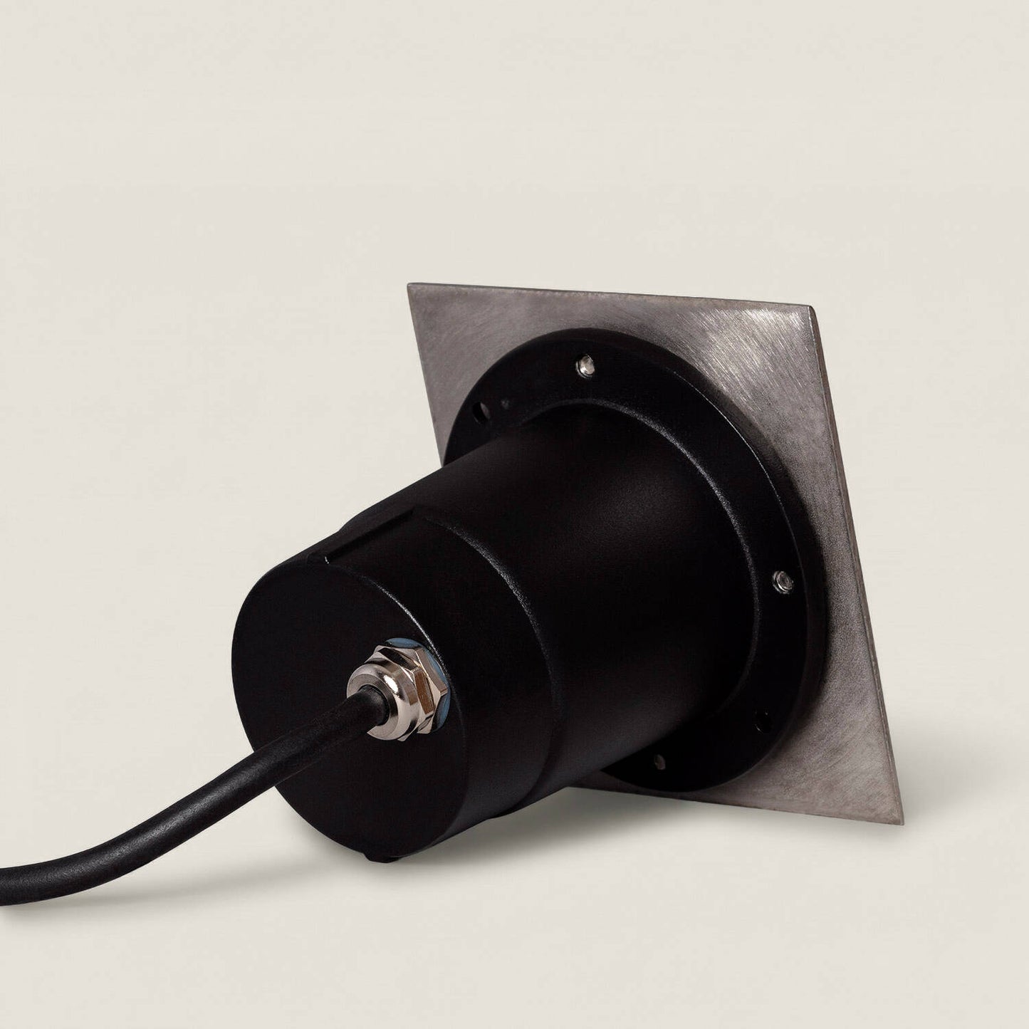Foco Exterior Empotrable Suelo Cuadrado Inox GU10 Cenit