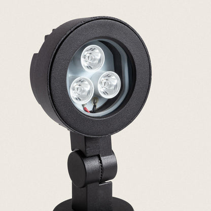 Foco Exterior LED 3W con Pincho Argo