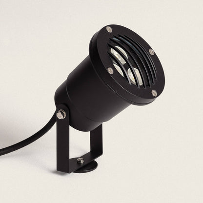 Foco Exterior LED 3W con Pincho Gotham