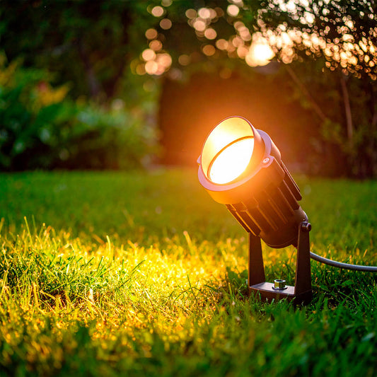Foco Exterior LED 6W con Pincho Palm EasyFit 12V