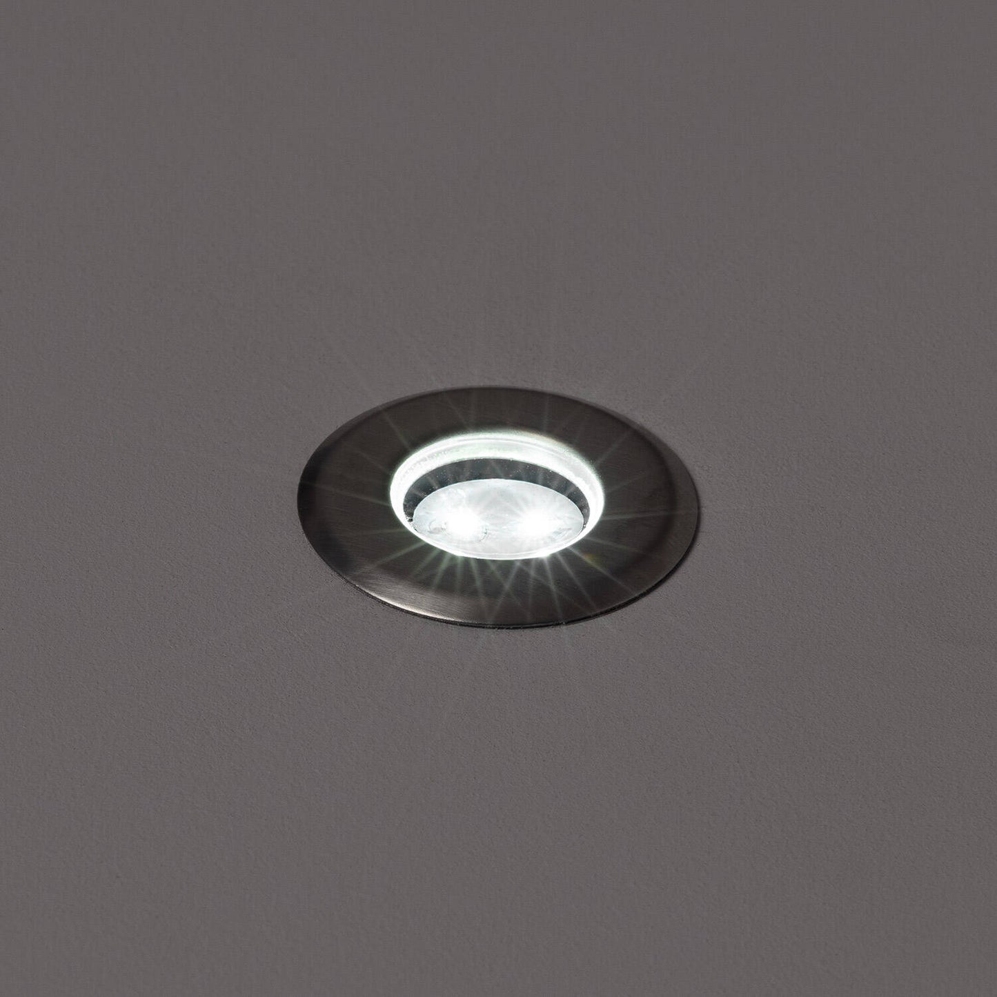 Foco Exterior LED Empotrable Suelo Acero inoxidable Mini