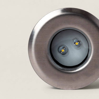 Foco Exterior LED Empotrable Suelo Acero inoxidable Mini