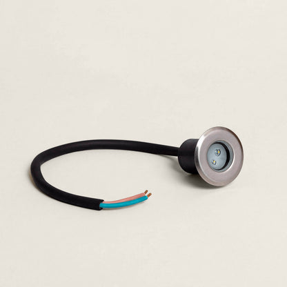 Foco Exterior LED Empotrable Suelo Acero inoxidable Mini
