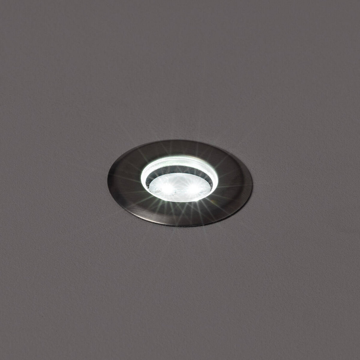 Foco Exterior LED Empotrable Suelo Acero inoxidable Mini