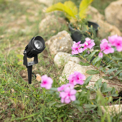 Foco Exterior LED RGB 15W con Pincho Vetusta