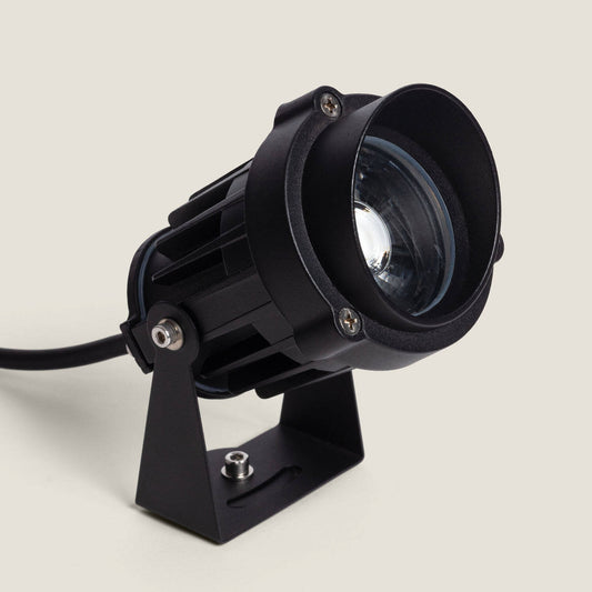 Foco Exterior LED RGB 12W con Pincho Loira