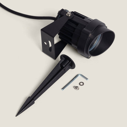 Foco Exterior LED RGB 12W con Pincho Loira