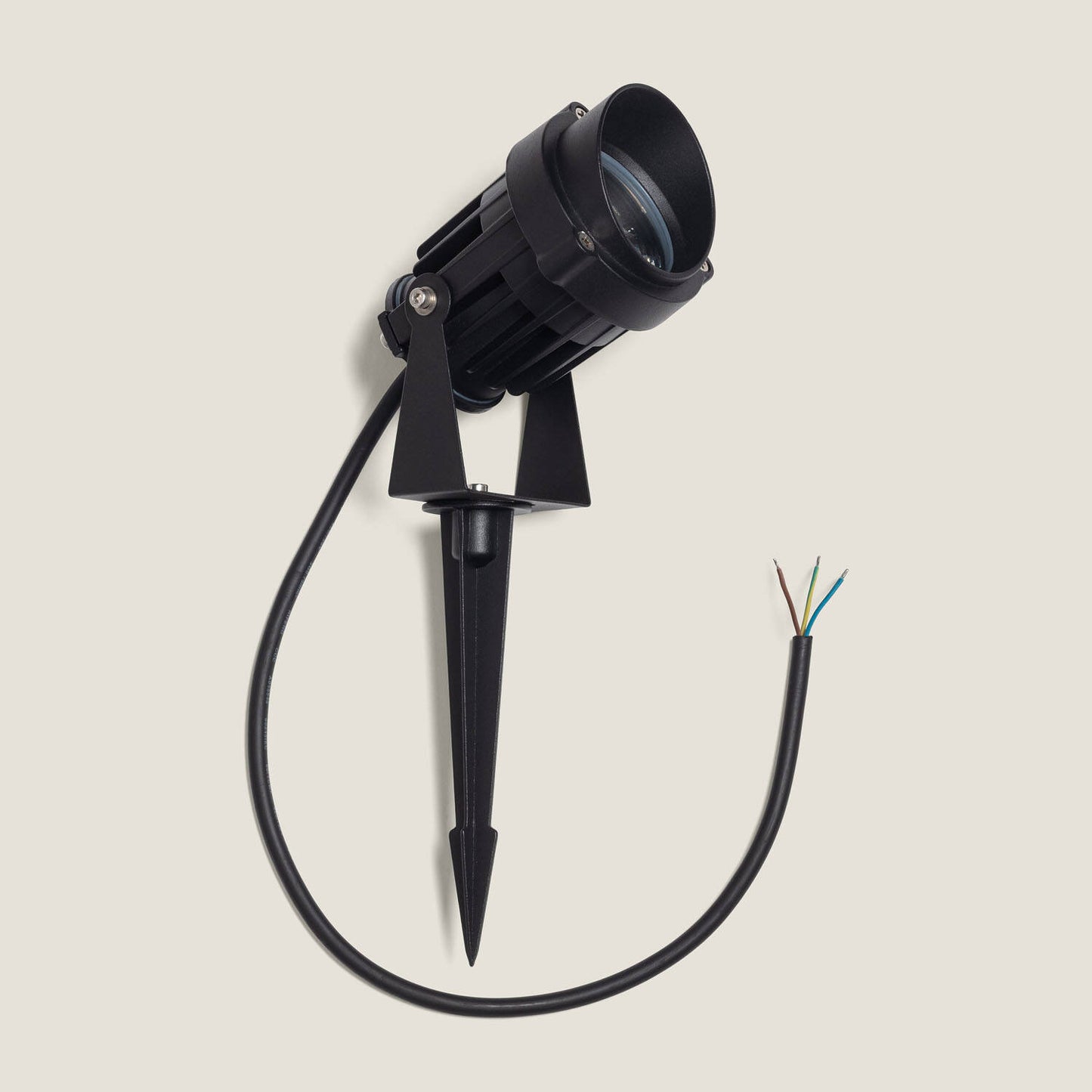 Foco Exterior LED RGB 12W con Pincho Loira
