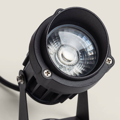 Foco Exterior LED RGB 12W con Pincho Loira
