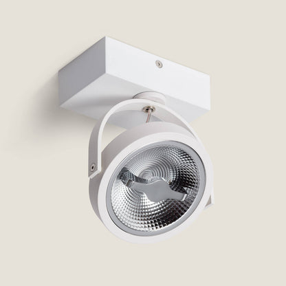 Foco LED 15W CREE de Superficie Direccionable AR111 Regulable Blanco