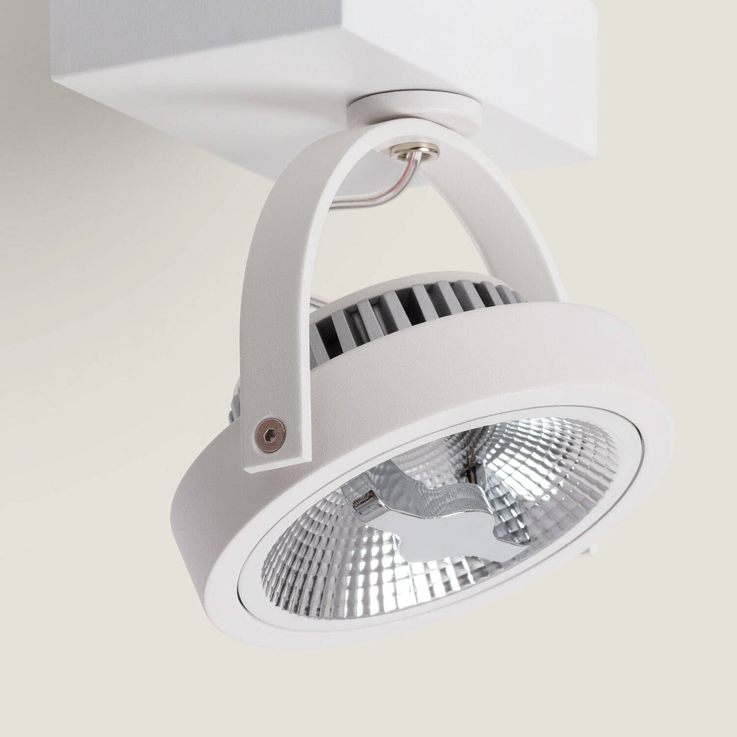 Foco LED 15W CREE de Superficie Direccionable AR111 Regulable Blanco