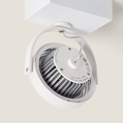 Foco LED 15W CREE de Superficie Direccionable AR111 Regulable Blanco