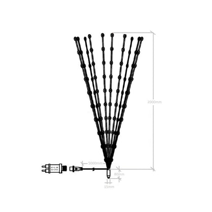 Guirnalda Alambre LED Jelendi 2m