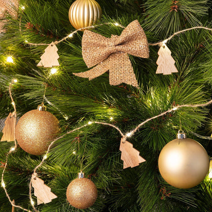 Guirnalda de Luces LED Árbol Madera con Batería 2,2m