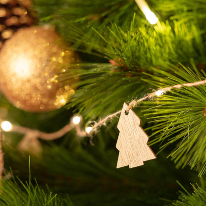 Guirnalda de Luces LED Árbol Madera con Batería 2,2m
