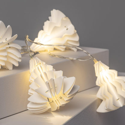 Guirnalda de Luces LED Árbol Papel con Batería 2.1m
