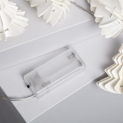 Guirnalda de Luces LED Árbol Papel con Batería 2.1m