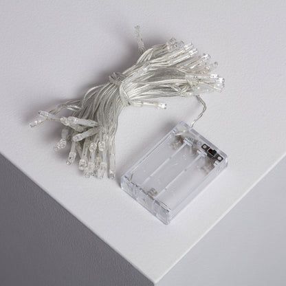 Guirnalda Exterior Cable LED con Batería 5m