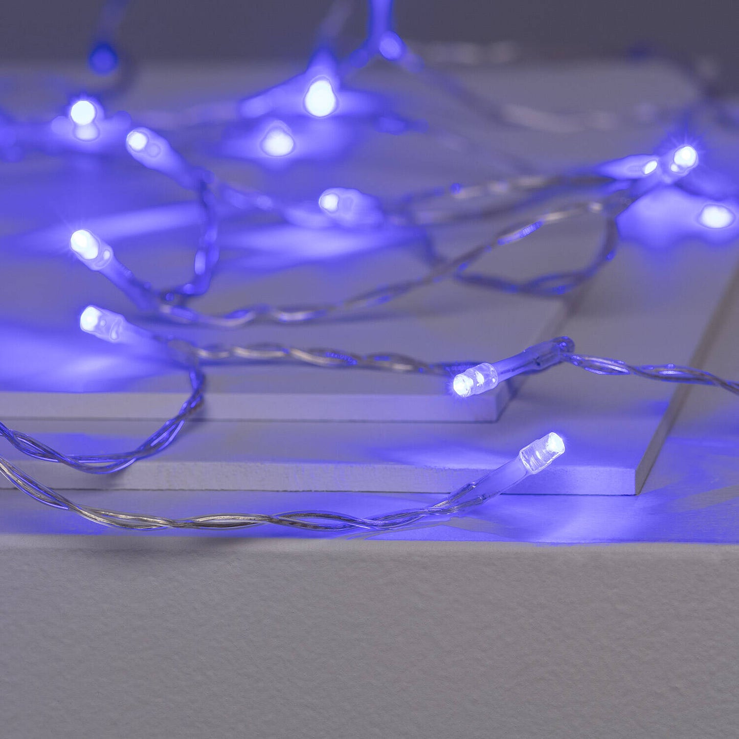Guirnalda Exterior Cable LED con Batería 5m