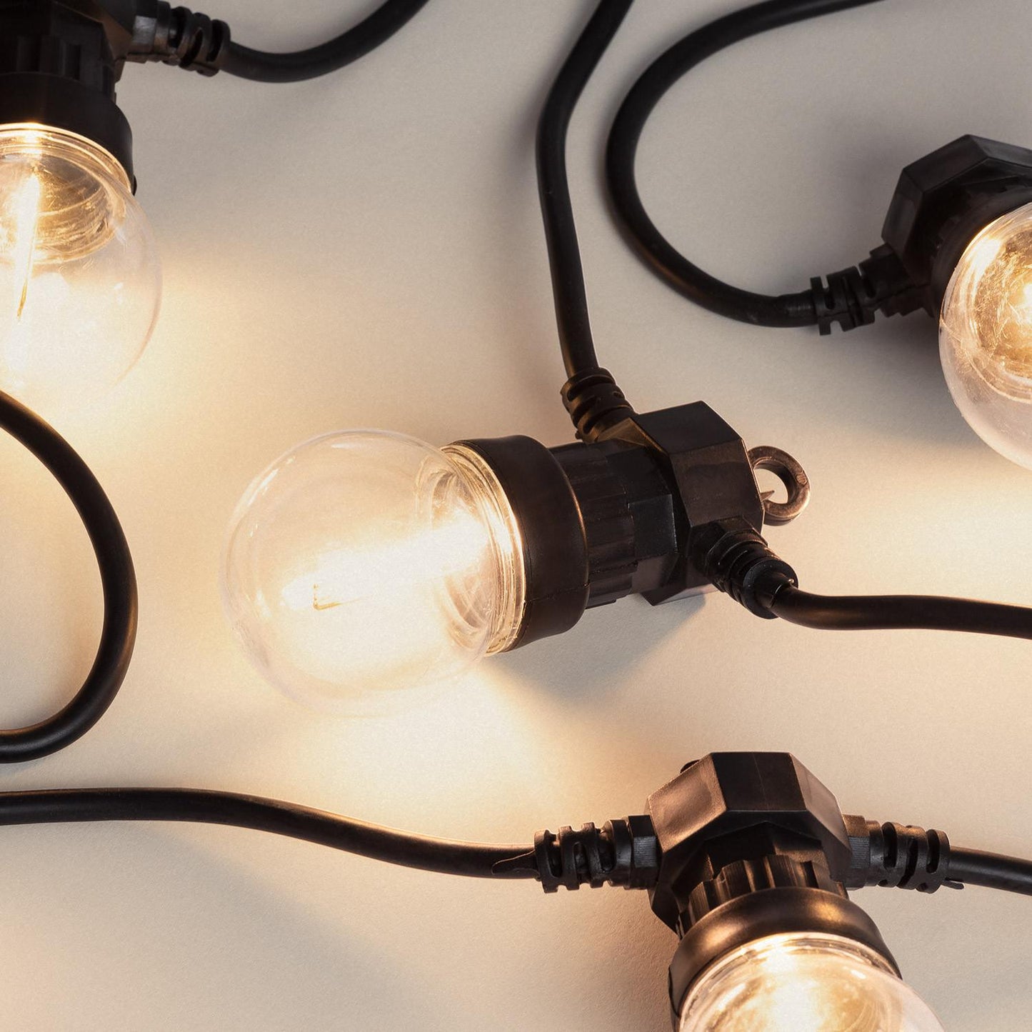 Guirnalda Luces Exterior Easyfit 12VAC con 10 Bombillas 5.65m
