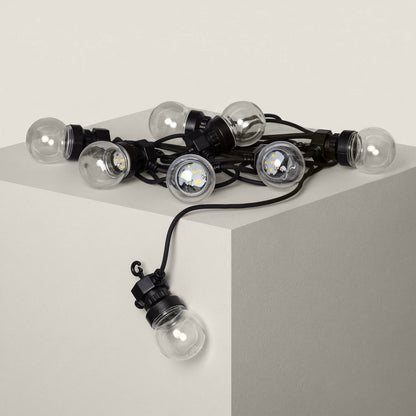 Guirnalda Solar Exterior LED de Bombillas Kepler 7m