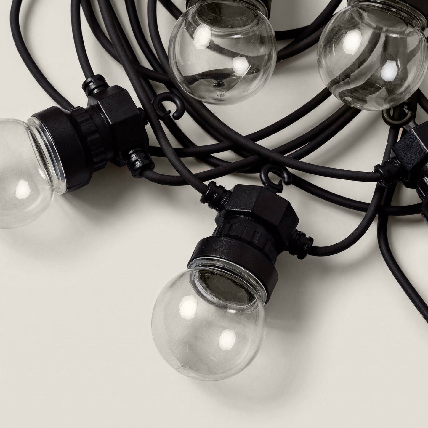 Guirnalda Solar Exterior LED de Bombillas Kepler 7m