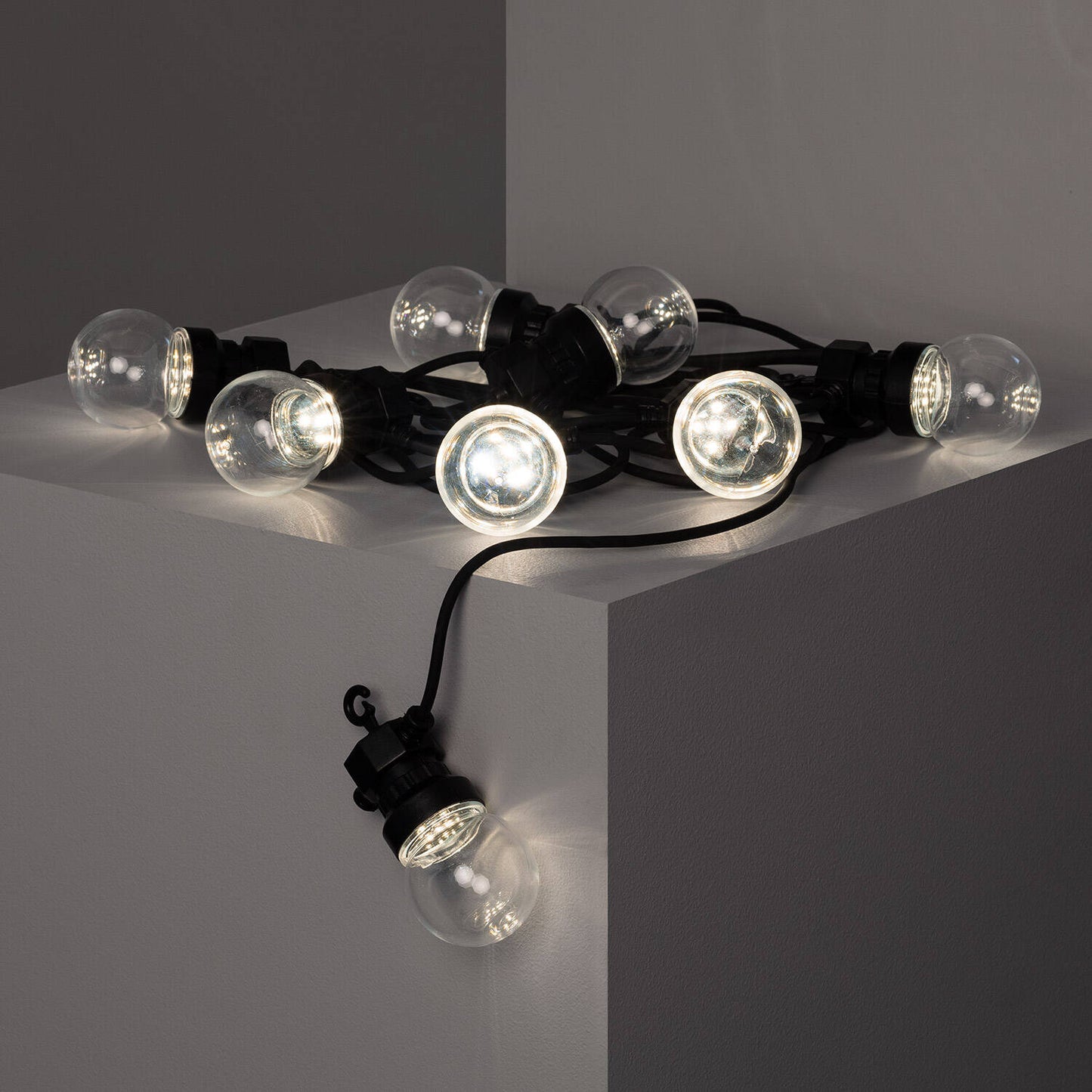 Guirnalda Solar Exterior LED de Bombillas Kepler 7m