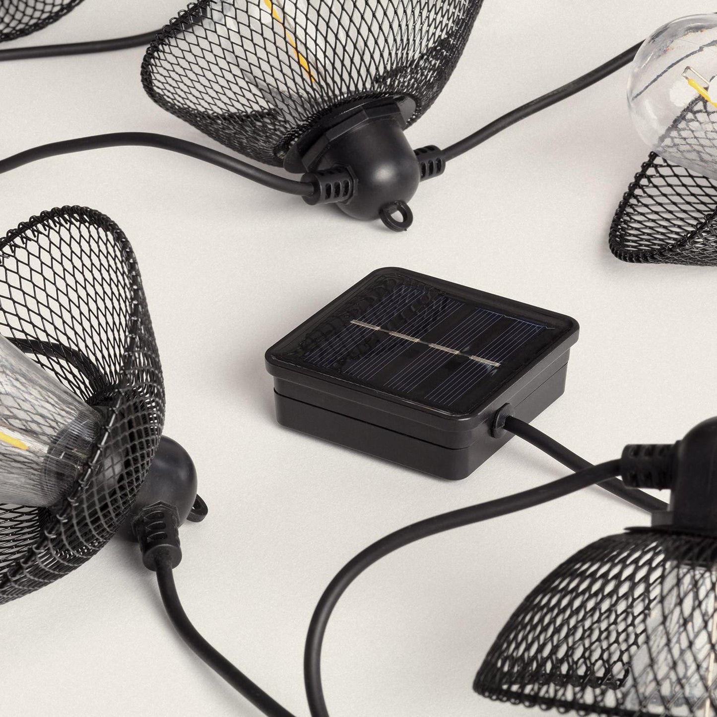 Guirnalda Solar Exterior LED de Bombillas Kodos 6.5m