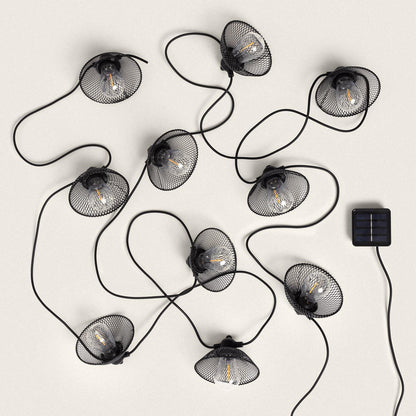 Guirnalda Solar Exterior LED de Bombillas Kodos 6.5m