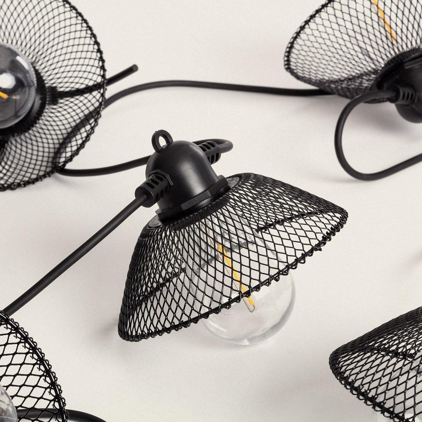 Guirnalda Solar Exterior LED de Bombillas Kodos 6.5m