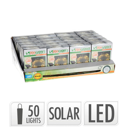 Guirnalda Solar Exterior LED RGB Kentia 50LEDS 7m