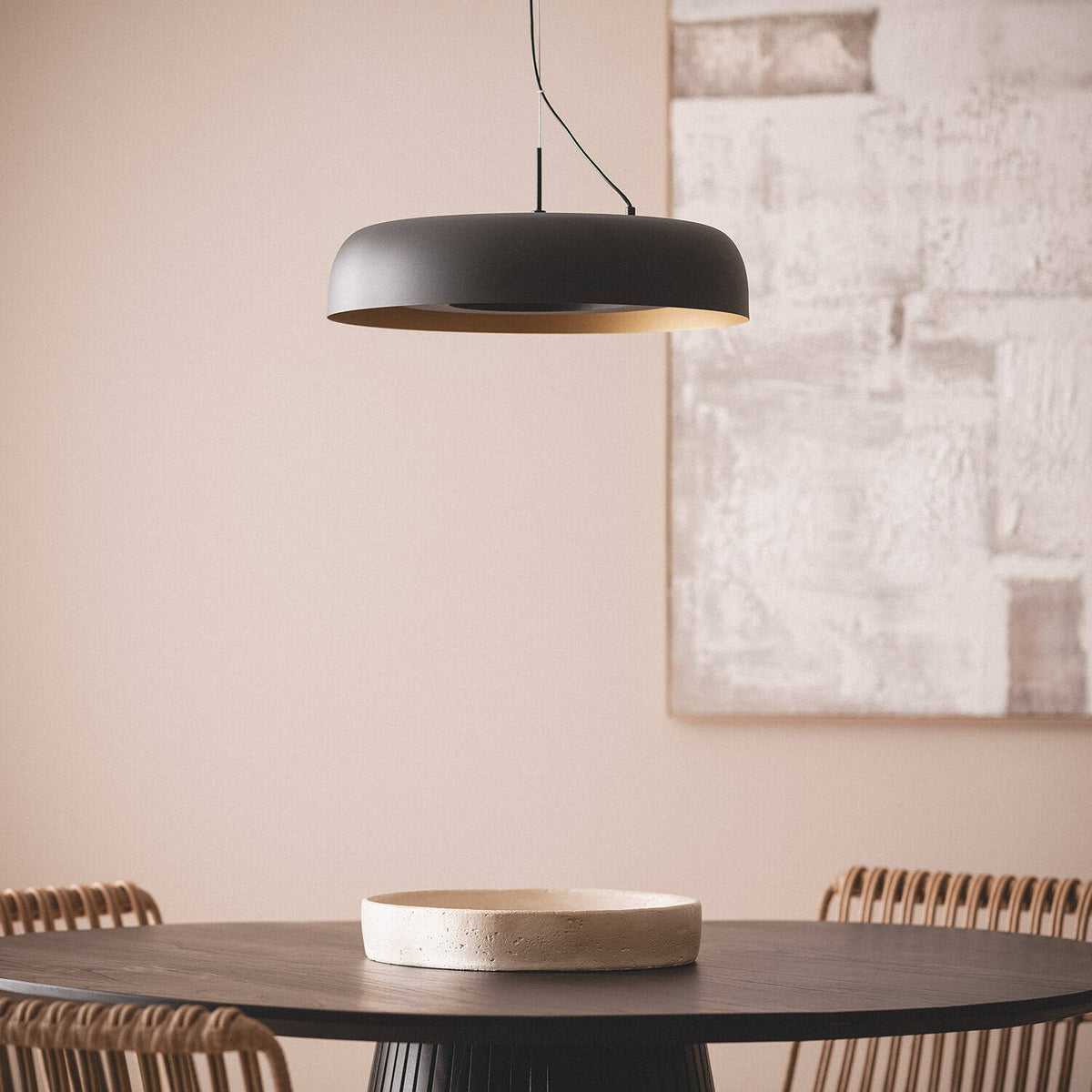 Lámpara Colgante LED 18W Acero Cancot